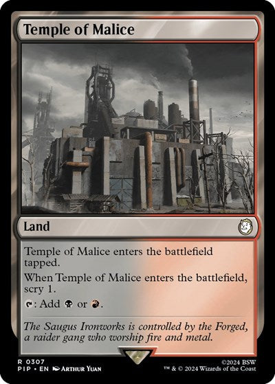 Temple of Malice (Universes Beyond: Fallout) Light Play
