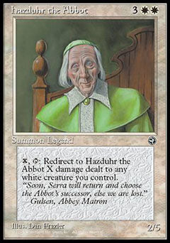 Hazduhr the Abbot (Homelands) Heavy Play