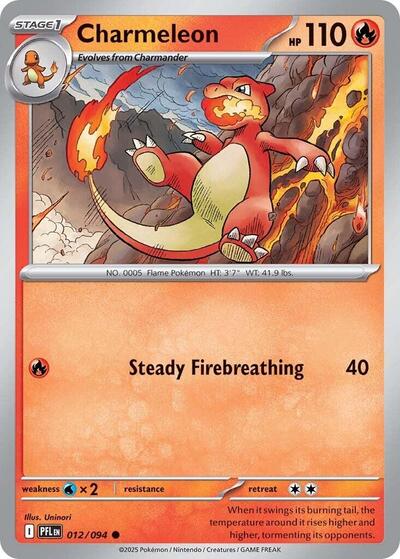 Charmeleon (ME02: Phantasmal Flames) Light Play