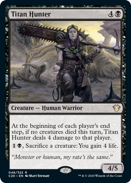 Titan Hunter (Commander 2020 Ikoria) Light Play