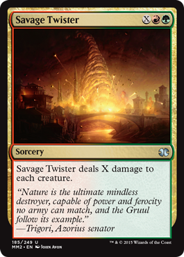 Savage Twister (Modern Masters 2015) Light Play