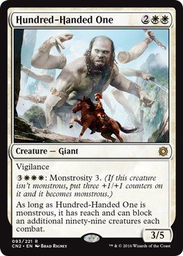 Hundred-Handed One (Conspiracy: Take the Crown) Light Play