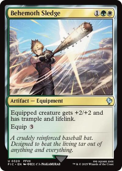 Behemoth Sledge (Commander: FINAL FANTASY) Light Play