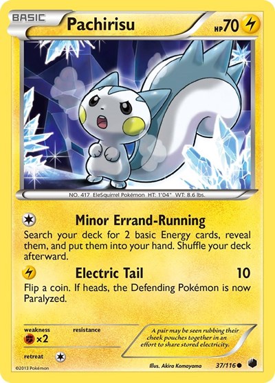 Pachirisu (Plasma Freeze) Light Play