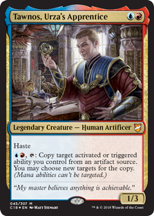 Tawnos, Urza's Apprentice (Commander 2018) Light Play Foil