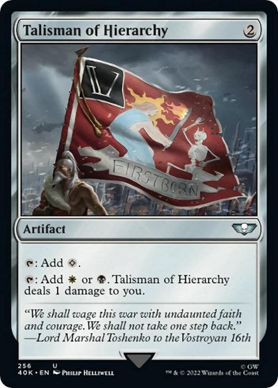 Talisman of Hierarchy (Universes Beyond: Warhammer 40K) Light Play