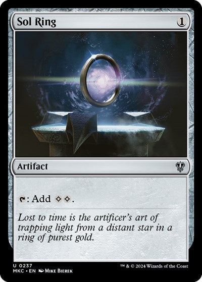 Sol Ring (Commander: Murders at Karlov Manor) Light Play