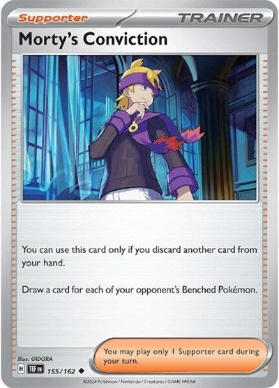 Morty's Conviction - 155 (SV05: Temporal Forces) Light Play