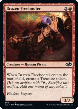 Brazen Freebooter (Jumpstart 2022) Light Play