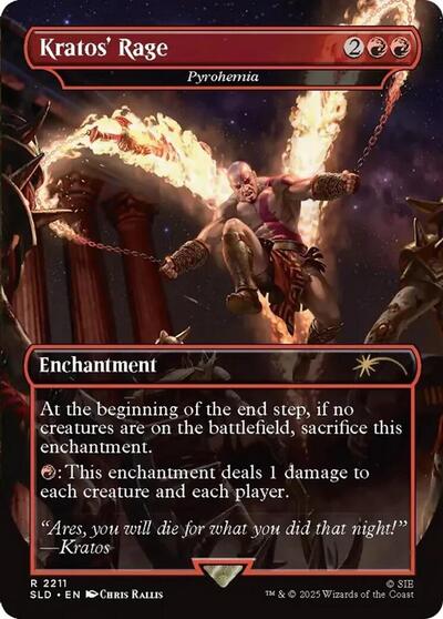 Kratos' Rage - Pyrohemia (Secret Lair) Near Mint