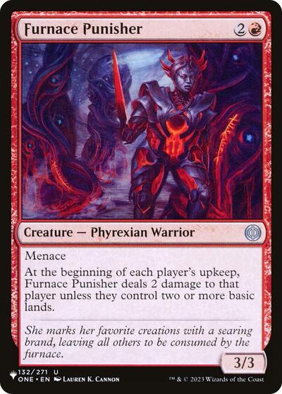 Furnace Punisher (The List) Light Play