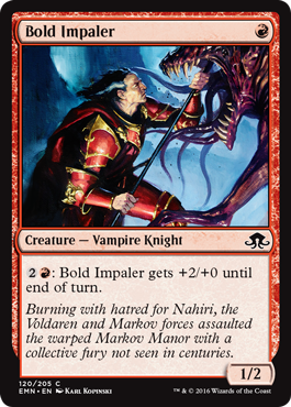 Bold Impaler (Eldritch Moon) Light Play