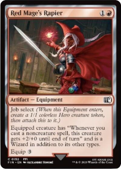 Red Mage's Rapier (Universes Beyond: FINAL FANTASY) Light Play