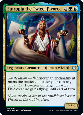 Eutropia the Twice-Favored (Theros Beyond Death) Light Play