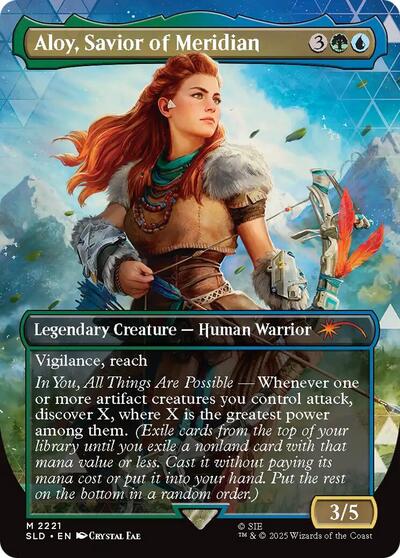 Aloy, Savior of Meridian (Secret Lair) Light Play