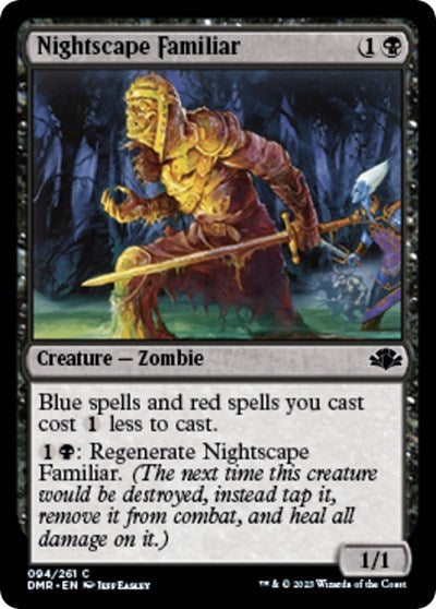 Nightscape Familiar (Dominaria Remastered) Light Play