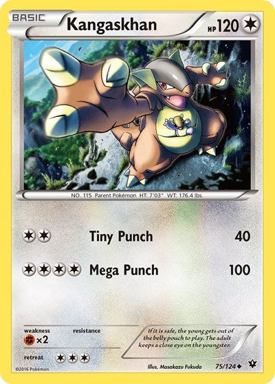 Kangaskhan (XY - Fates Collide) Medium Play