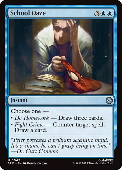 School Daze (Marvel's Spider-Man) Light Play Foil