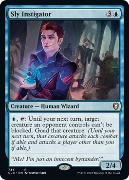 Sly Instigator (Commander Legends: Battle for Baldur's Gate) Light Play