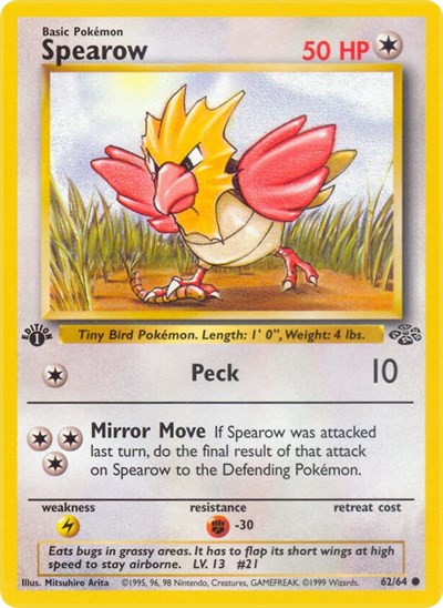 Spearow (Jungle) Damaged / Poor Unlimited