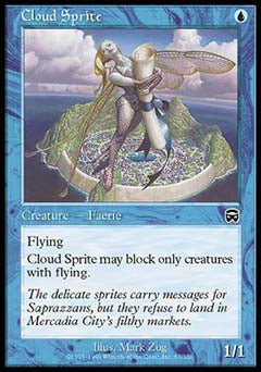Cloud Sprite (Mercadian Masques) Light Play