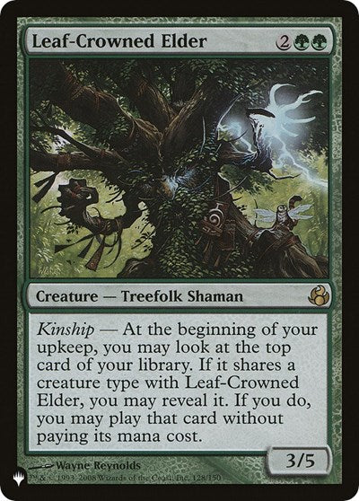 Leaf-Crowned Elder (The List) Light Play