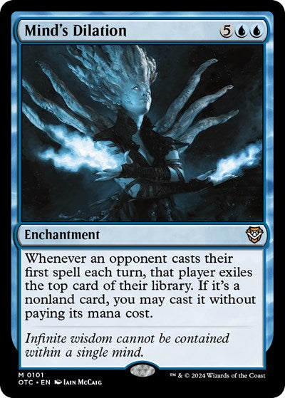 Mind's Dilation (Commander: Outlaws of Thunder Junction) Light Play