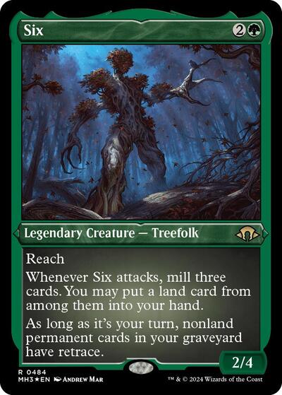 Six (Foil Etched) (Modern Horizons 3) Near Mint Foil