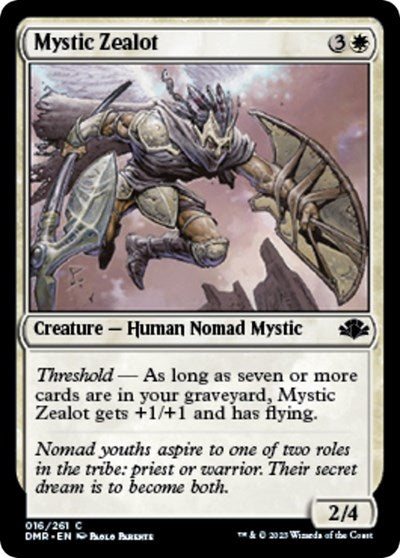 Mystic Zealot (Dominaria Remastered) Light Play