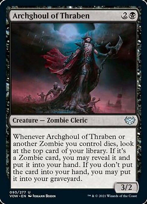 Archghoul of Thraben (Innistrad: Crimson Vow) Light Play
