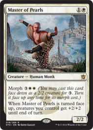 Master of Pearls (Khans of Tarkir) Medium Play