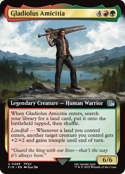 Gladiolus Amicitia (Extended Art) (Universes Beyond: FINAL FANTASY) Light Play