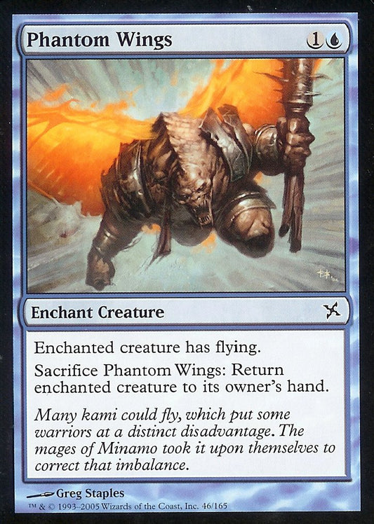 Phantom Wings (Betrayers of Kamigawa) Light Play