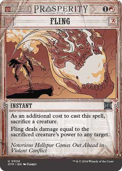 Fling (Outlaws of Thunder Junction: Breaking News) Light Play