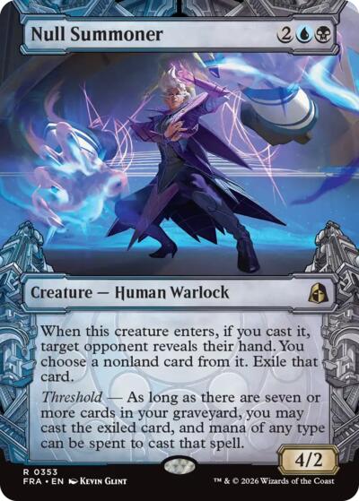 Null Summoner (Showcase) (Reality Fracture) Light Play
