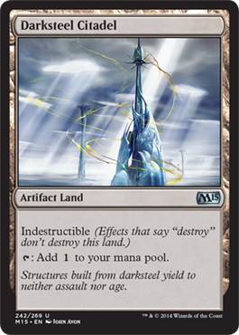 Darksteel Citadel (Magic 2015 Core Set) Light Play