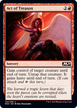 Act of Treason (Magic 2020 Core Set) Light Play