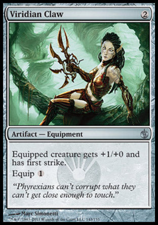 Viridian Claw (Mirrodin Besieged) Light Play
