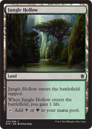 Jungle Hollow (Khans of Tarkir) Light Play