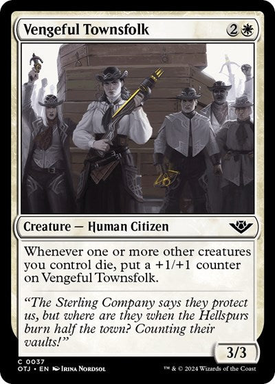 Vengeful Townsfolk (Outlaws of Thunder Junction) Light Play