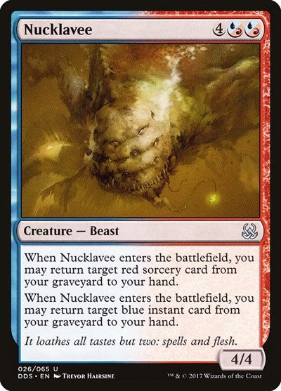 Nucklavee (Duel Decks: Mind vs Might) Light Play