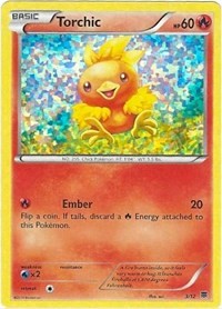 Torchic - 3 (McDonald's Promos 2015) Damaged / Poor Holofoil