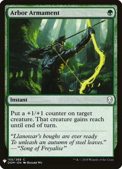 Arbor Armament (Mystery Booster) Light Play