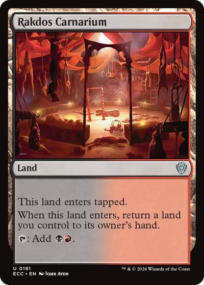 Rakdos Carnarium (Commander: Lorwyn Eclipsed) Light Play