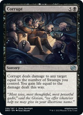 Corrupt (The Brothers' War) Light Play Foil