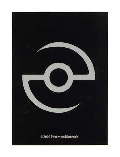 Nintendo - Nintendo Pokemon Card Sleeves Professor Black Poke ball Limited Edition Tournament Regular (50ct)