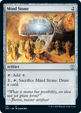 Mind Stone (Commander 2020 Zendikar Rising) Light Play