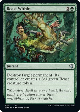 Beast Within (Commander: Dominaria United) Light Play