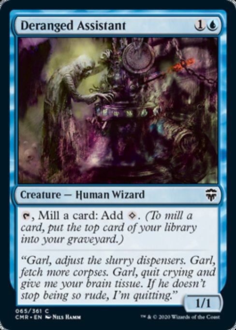 Deranged Assistant (Commander Legends) Light Play