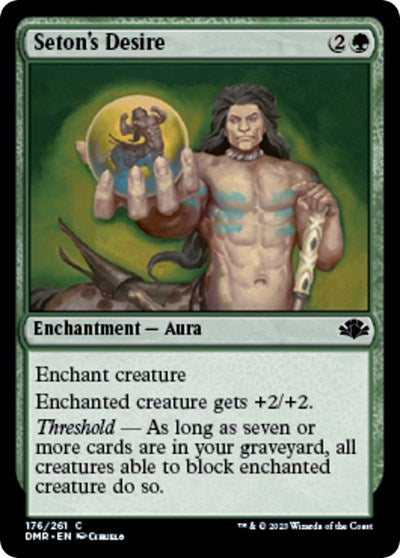 Seton's Desire (Dominaria Remastered) Light Play
